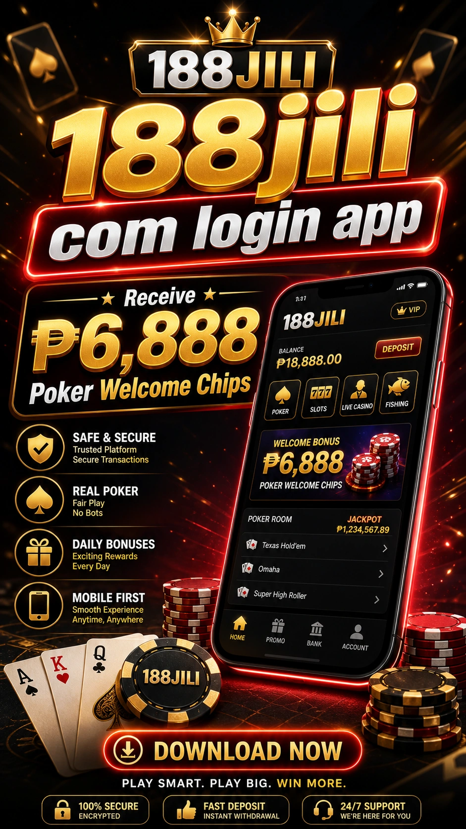 Poker tournament card showing leaderboard style information